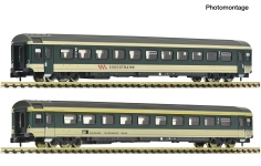 Fleischmann 6260096 - N - 2-tlg. Set Personenwagen Voralpen-Express, SOB, Ep. IV-V - Set 2